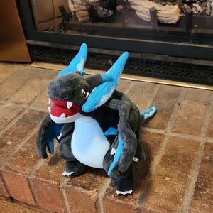 Blue and Gray Dragon Plush Toy Kids Toy